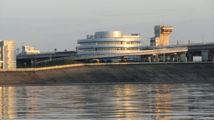 Административное здание Нижнекамской ГЭС  г.Нижнекамск